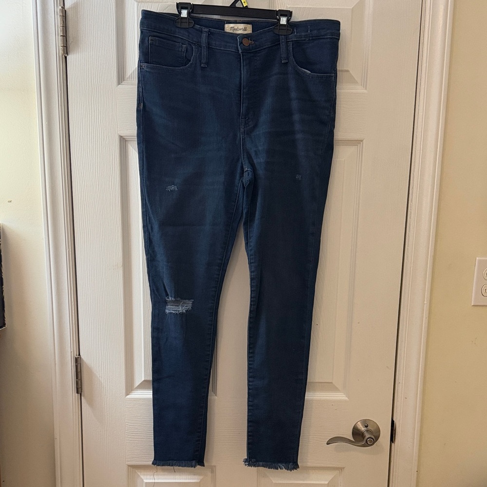 Madewell Women's skinny roadtripper Blue Jeans sz 31